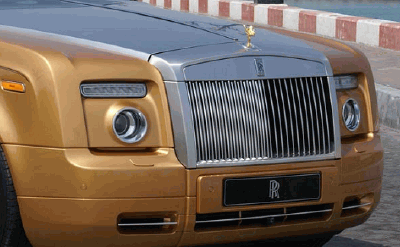 золотой Rolls-Royce