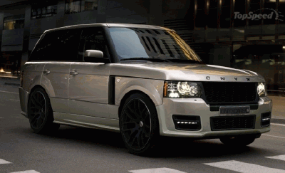 Range Rover Vogue в тюнинге ирландской компании Onyx Range Rover Vogue