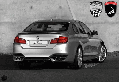 Тюнинг-оформление автомобиля BMW 5-Series F10 2010 компаниями Lumma Design TopCar, Cardi Модернизированный BMW 5-Series