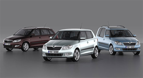 Skoda Roomster  Fabia