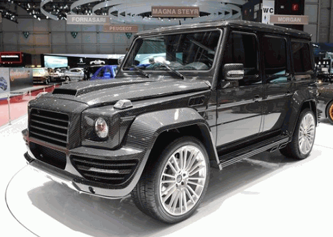 Карбоновый Mercedes-бенз G-класса – всего 7 штук! Mercedes-бенз